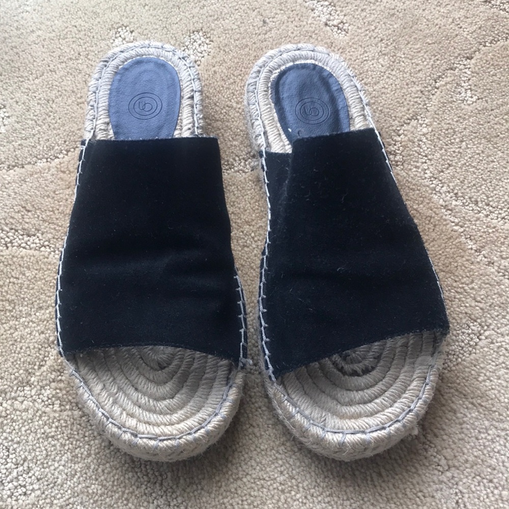 Urban Outfitters Black Sandals